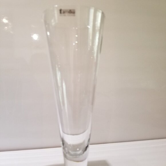 Abbott Collection Beer Pilsner Glass 12 oz Tarnow Poland Mouth Blown Set Of 3 - Picture 9 of 11